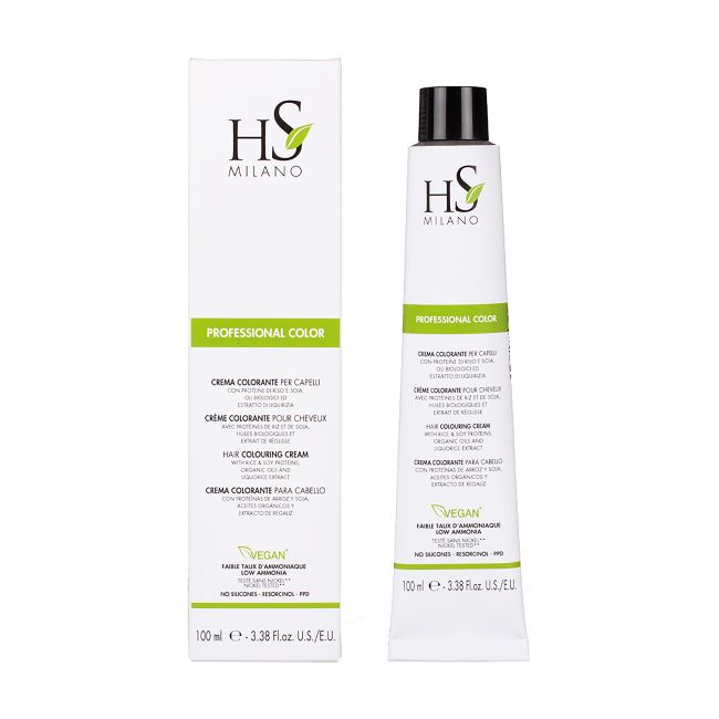 HS MILANO PROFESSIONAL COLOR dažomasis plaukų kremas, 100 ml