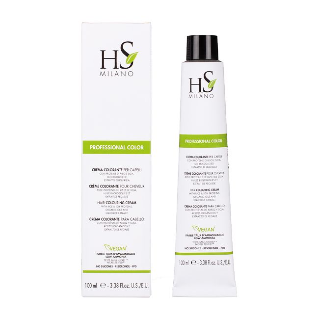 HS MILANO PROFESSIONAL COLOR dažomasis plaukų kremas, 100 ml