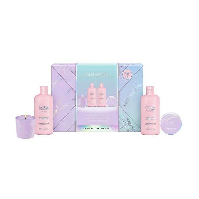 BAYLIS & HARDING CANDLELIT BATHING SET dovanų rinkinys