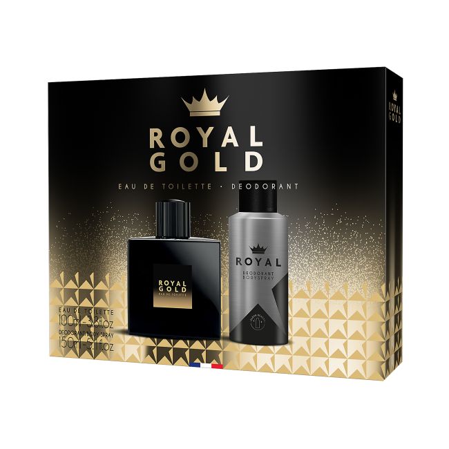 ROYAL GOLD vyrų kosmetikos rinkinys