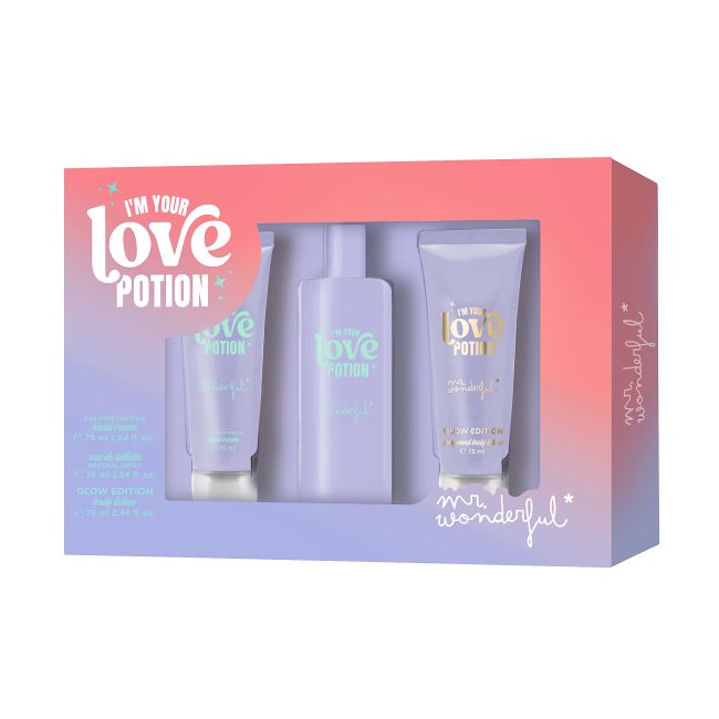 MR.WONDERFUL I'M YOUR LOVE POTION moterų kosmetikos rinkinys