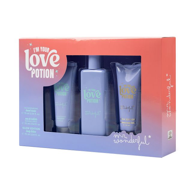 MR.WONDERFUL I'M YOUR LOVE POTION moterų kosmetikos rinkinys