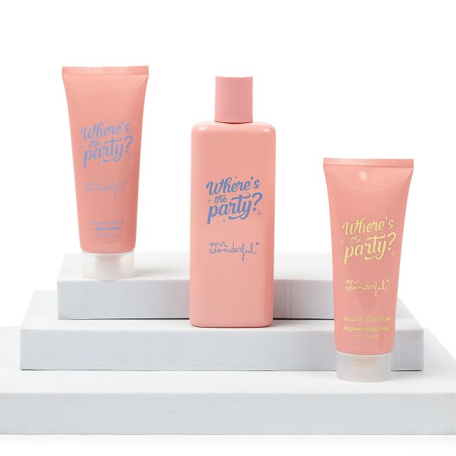 MR.WONDERFUL WHERE'S THE PARTY moterų kosmetikos rinkinys