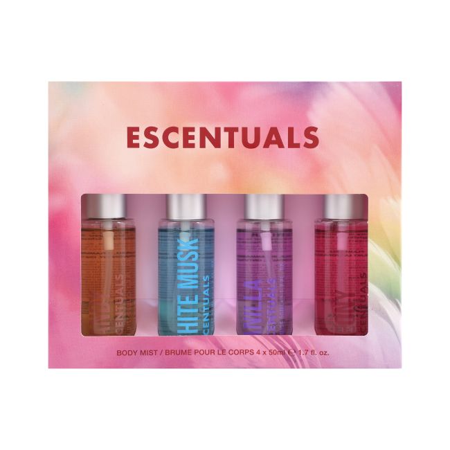 ESCENTUALS kūno miglų rinkinys (4 x 50 ml)