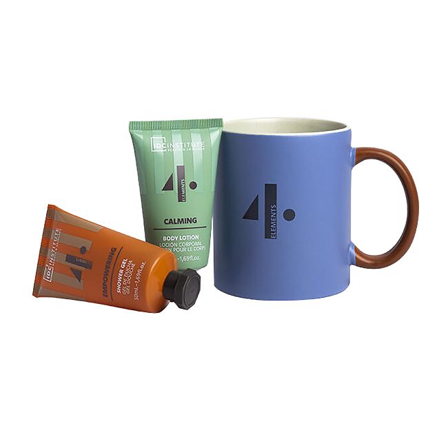 IDC INSTITUTE BEAUTY & SKINCARE WASH SET & CUP dovanų rinkinys