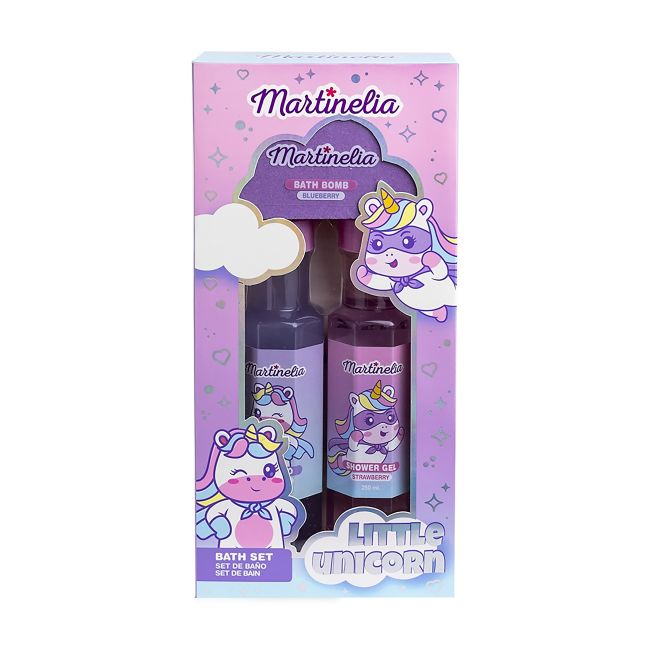 MARTINELIA LITTLE UNICORN vaikų vonios priemonių rinkinys