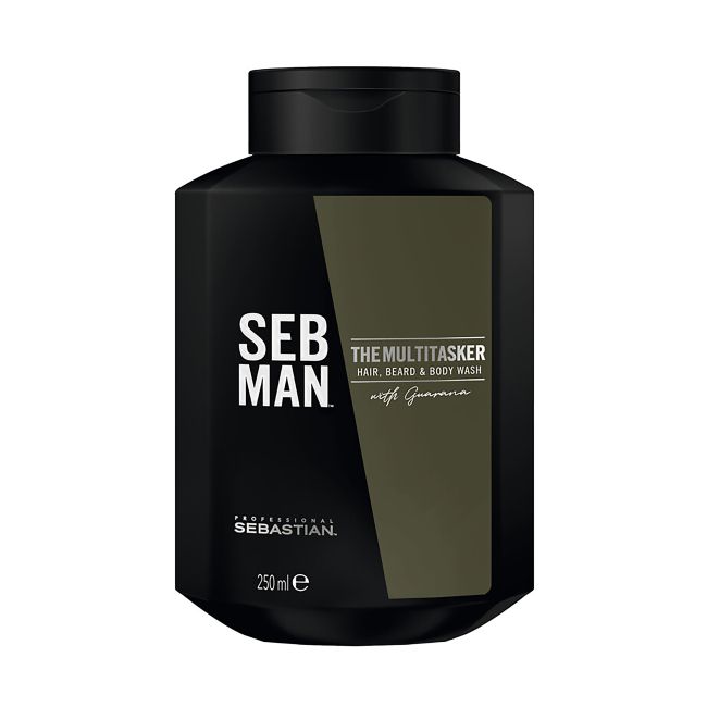SEBASTIAN PROFESSIONAL SEB MAN THE MULTI-TASKER plaukų, barzdos ir kūno  prausiklis, 250 ml