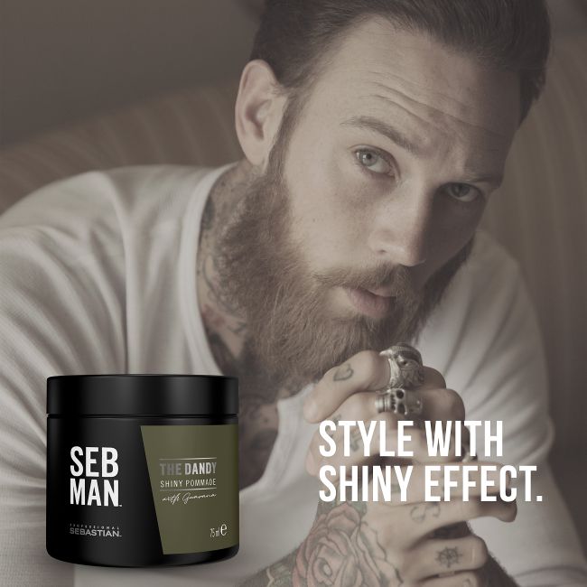 SEBASTIAN PROFESSIONAL SEB MAN THE DANDY plaukų pomada, 75 ml
