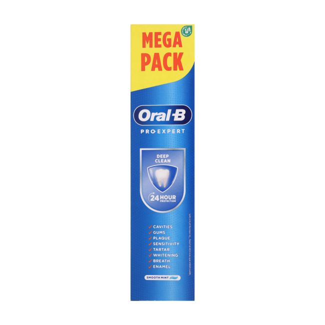 ORAL-B DEEP CLEAN 24H MEGA PACK dantų pasta, 125 ml