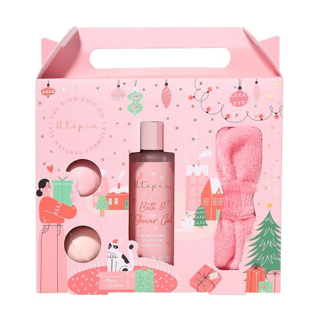 KIND EDIT CO. UTOPIA FLUFFY HEADBAND dovanų rinkinys