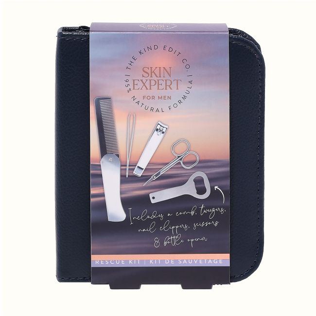 KIND EDIT CO. SKIN EXPERT RESCUE MEN vyrų manikiūro rinkinys