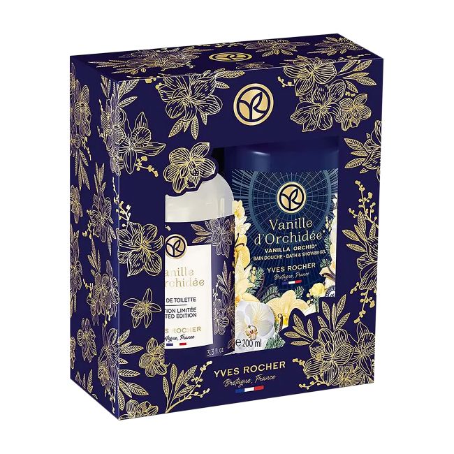 YVES ROCHER VANILLE D'ORCHIDE dovanų rinkinys