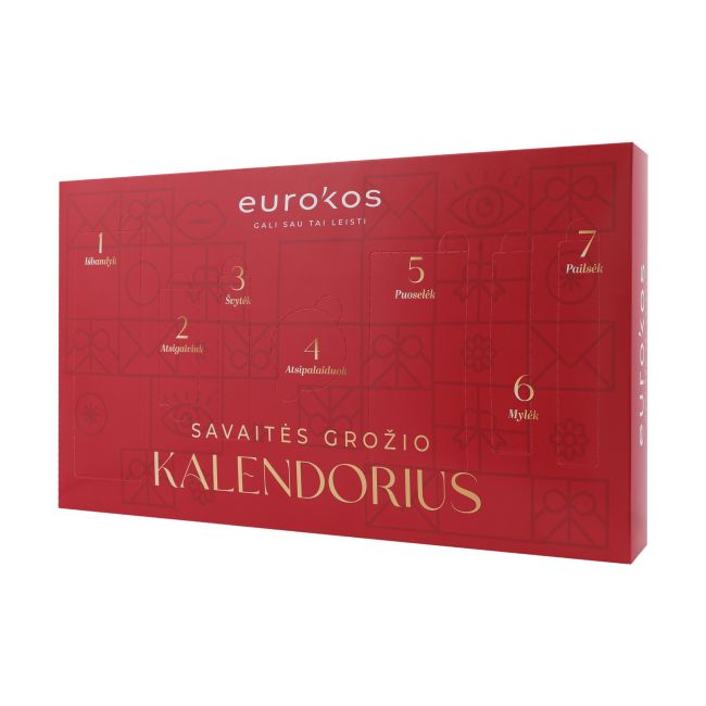 Savaitės grožio kalendorius