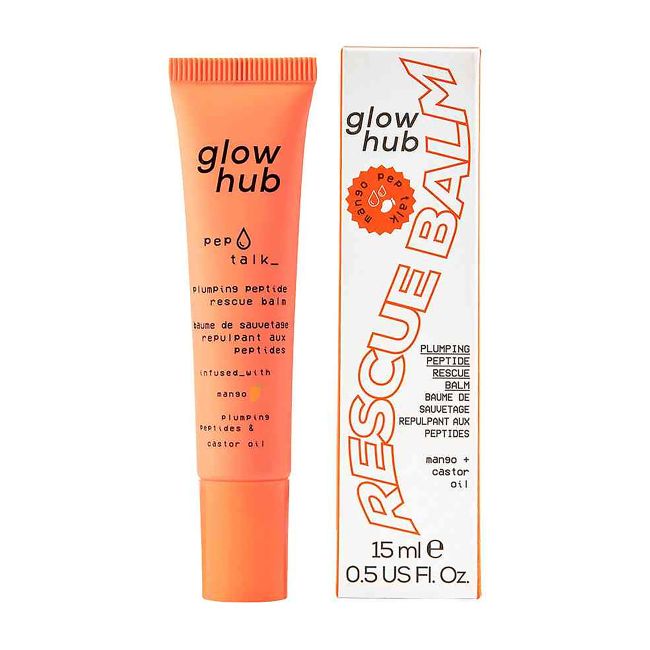 GLOW HUB MANGO lūpų balzamas, 15 ml