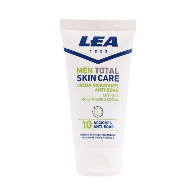 LEA MEN TOTAL SKIN CARE MOISTURIZING vyrų veido kremas, 50 ml