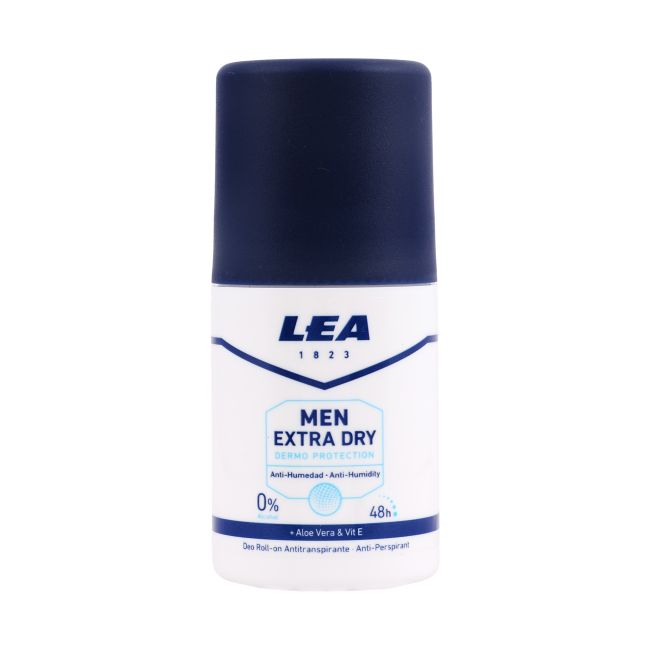 LEA MEN DERMO PROTECTION EXTRA DRY rutulinis dezodorantas antiperspirantas, 50 ml