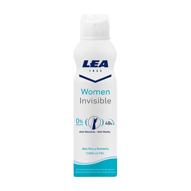 LEA WOMEN INVISIBLE purškiamasis moterų dezodorantas antiperspirantas, 150 ml