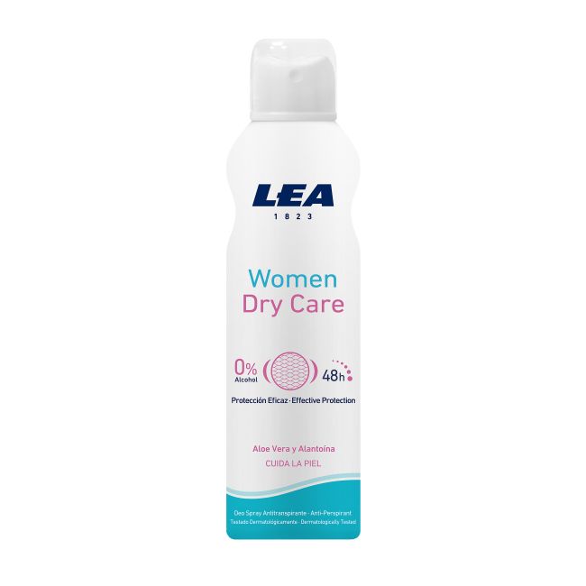 LEA WOMEN DRY CARE purškiamasis moterų dezodorantas antiperspirantas, 150 ml