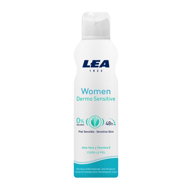 LEA WOMEN DERMO SENSITIVE purškiamasis moterų dezodorantas antiperspirantas, 150 ml