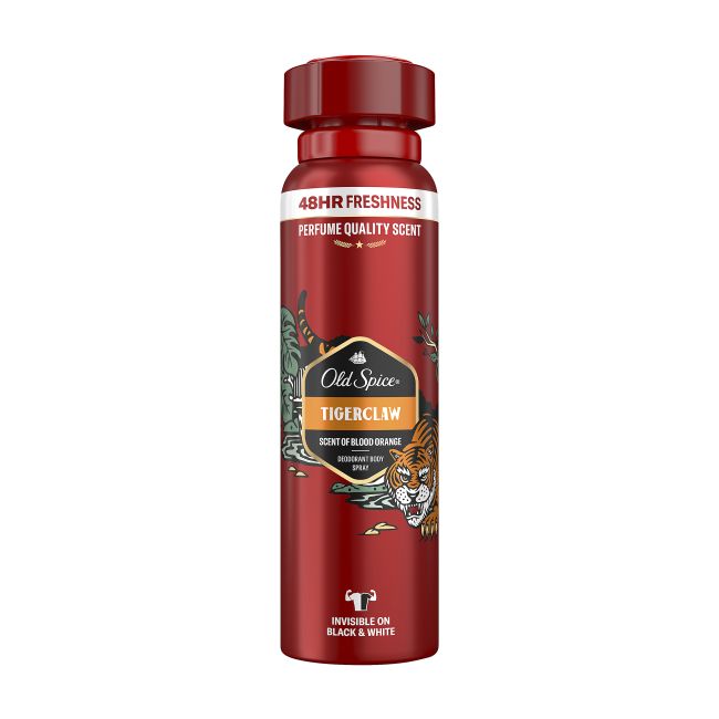 OLD SPICE TIGERCLAW 48HR FRESHNESS purškiamasis dezodorantas, 150 ml