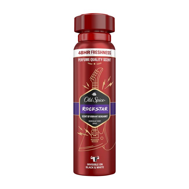 OLD SPICE ROCKSTAR purškiamasis dezodorantas, 150 ml