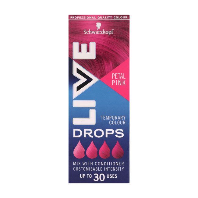 SCHWARZKOPF LIVE DROPS laikinojo poveikio plaukų dažai