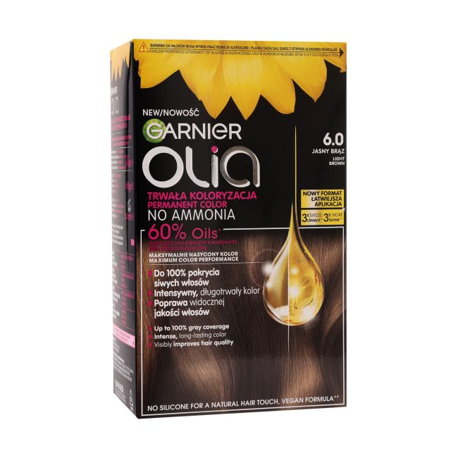 GARNIER OLIA ilgalaikiai plaukų dažai be amoniako
