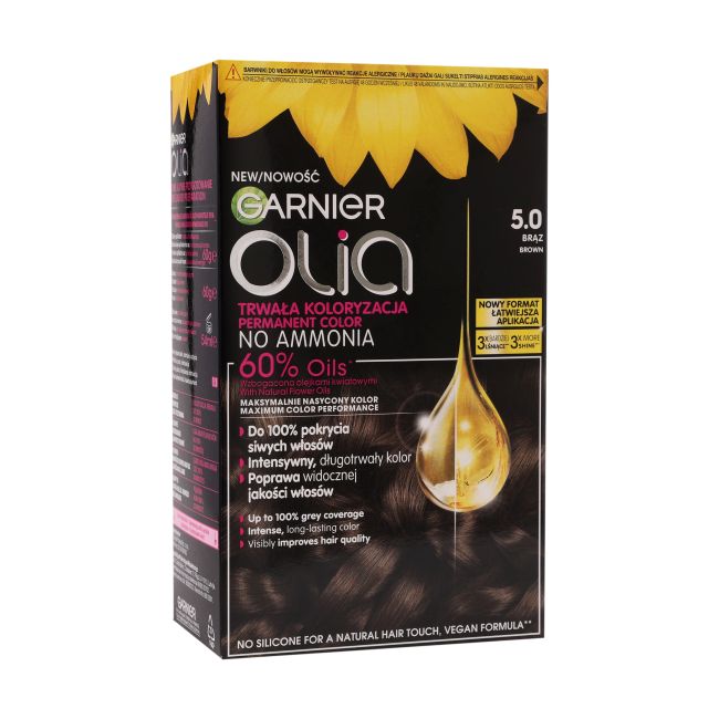 GARNIER OLIA ilgalaikiai plaukų dažai be amoniako