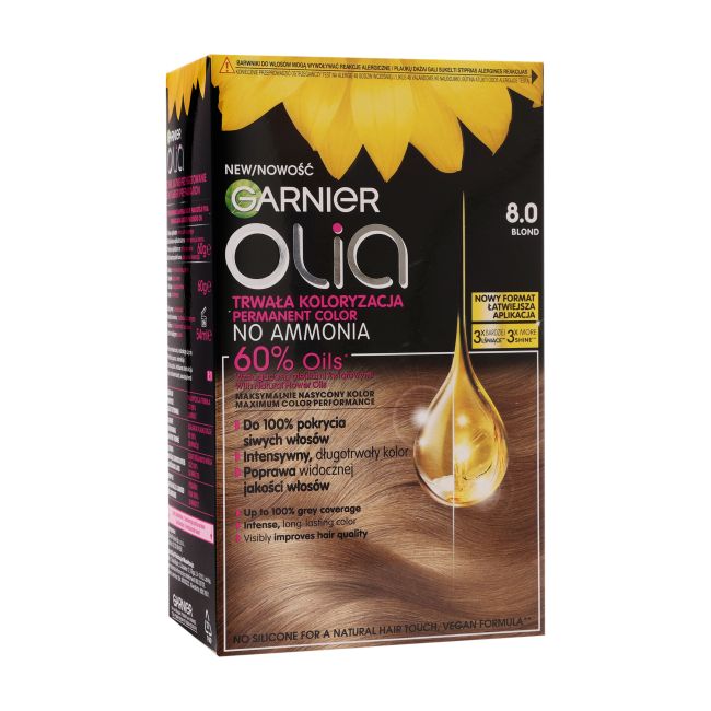 GARNIER OLIA ilgalaikiai plaukų dažai be amoniako