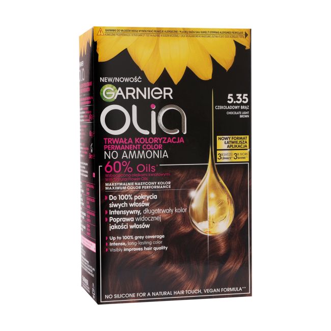 GARNIER OLIA ilgalaikiai plaukų dažai be amoniako