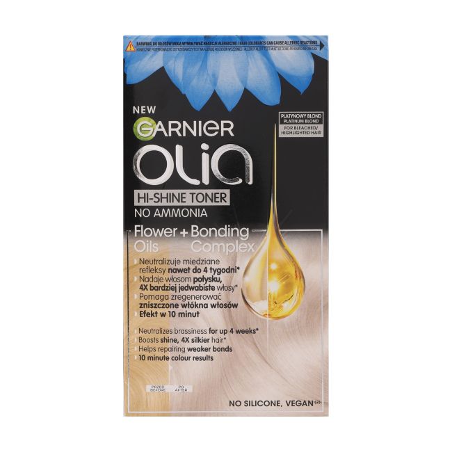 GARNIER OLIA HI-SHINE TONER tonuojantys plaukų dažai be amoniako