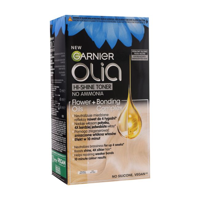 GARNIER OLIA HI-SHINE TONER tonuojantys plaukų dažai be amoniako