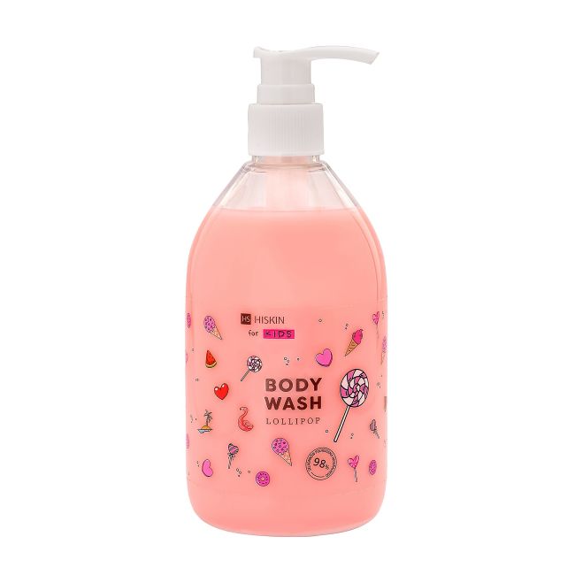 HS HISKIN KIDS BODY WASH LOLLIPOP vaikų kūno prausiklis, 400 ml