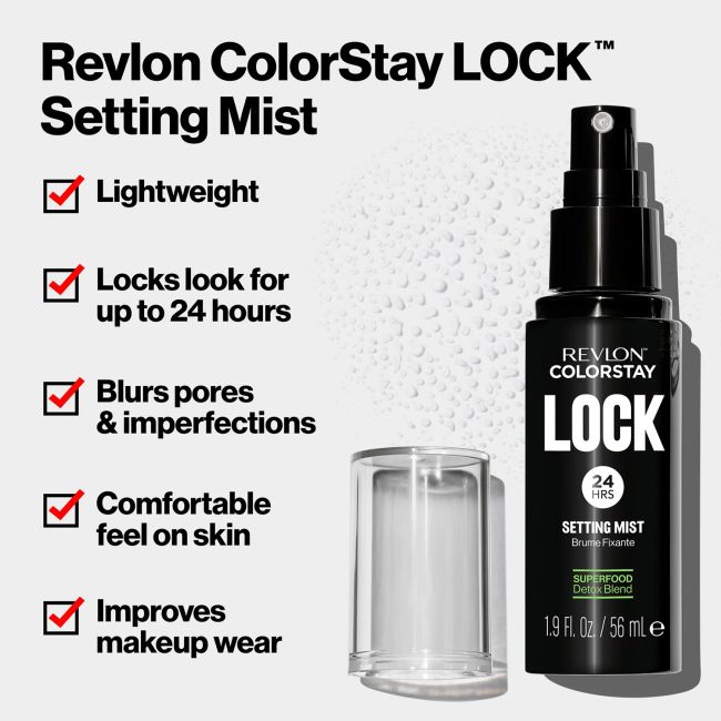 REVLON COLORSTAY LOCK 24 HRS makiažą fiksuojantis purškiklis, 56 ml