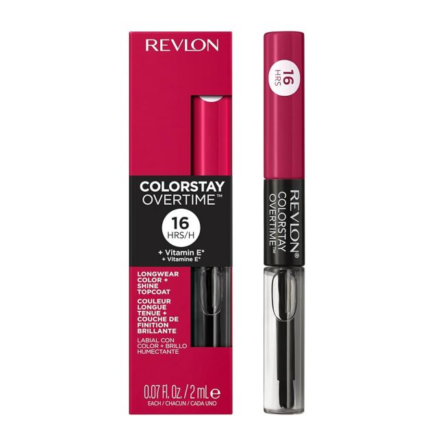 REVLON COLORSTAY OVERTIME lūpų dažai ir blizgis, 2 ml