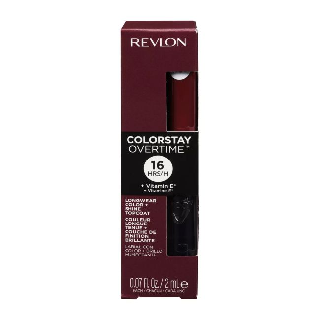 REVLON COLORSTAY OVERTIME lūpų dažai ir blizgis, 2 ml
