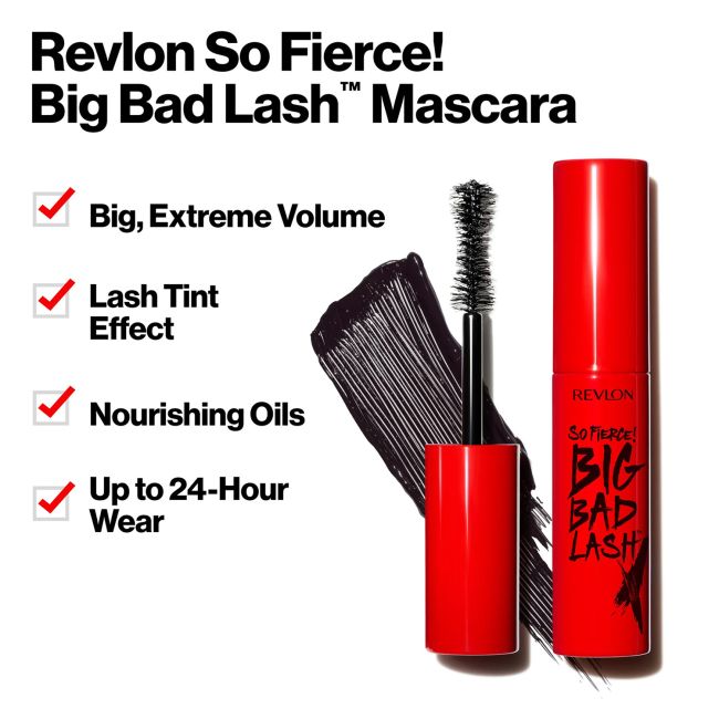 REVLON SO FIERCE! BIG BAD blakstienų tušas, 10 ml