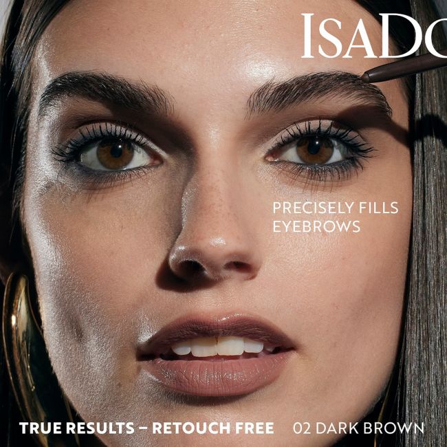 ISADORA THE BROW FIX 24H LONGWEAR & WATERPROOF antakių pieštukas, 0,32 g