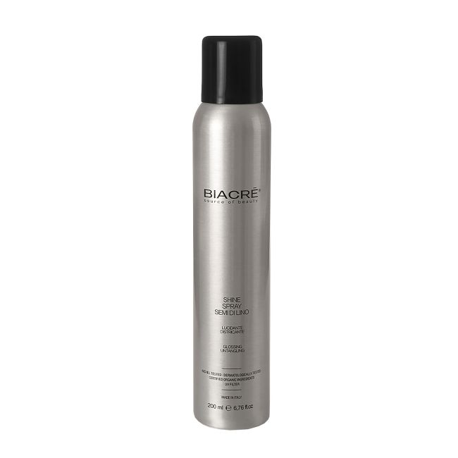 BIACRE' SHINE SEMI DI LINO plaukų lakas, 200 ml