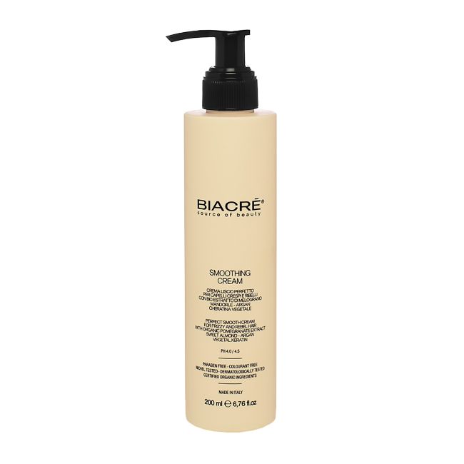 BIACRE' SMOOTHING plaukų kremas, 200 ml