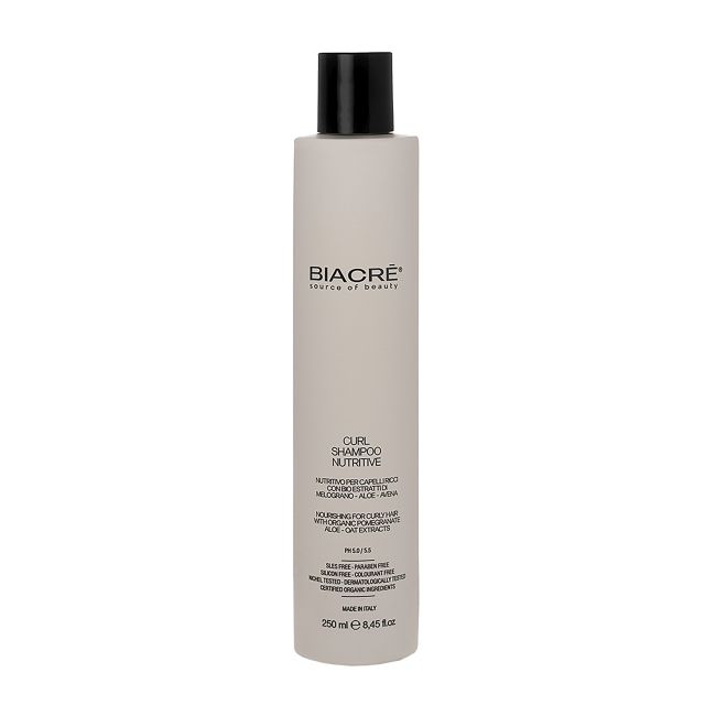 BIACRE' CURL NUTRITIVE plaukų šampūnas, 250 ml