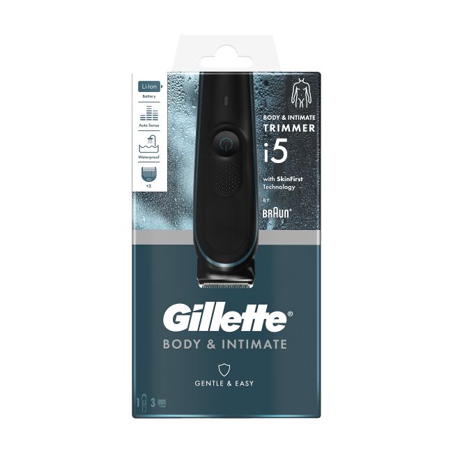 GILLETTE BODY & INTIMATE kūno ir intymios srities kirptuvas