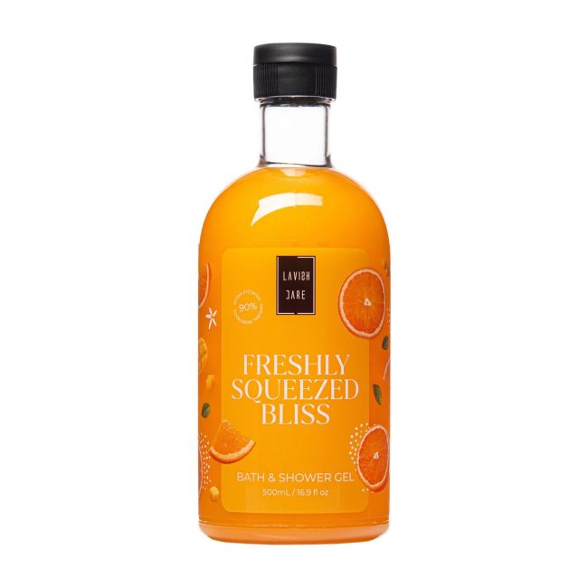 LAVISH CARE FRESHLY SQUEEZED BLISS vonios ir dušo želė, 500 ml