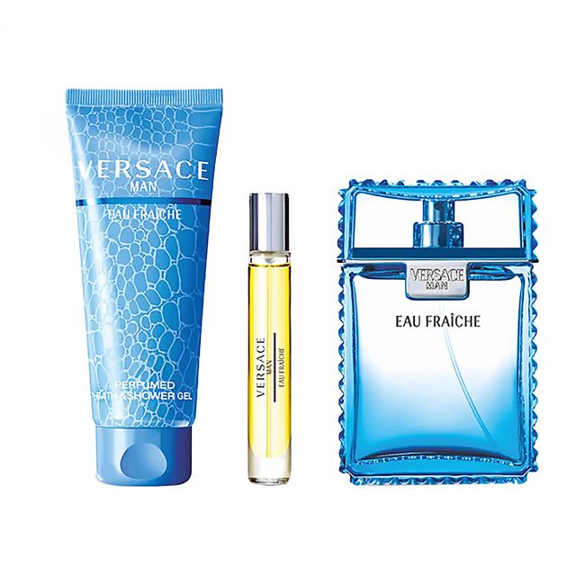 VERSACE EUR FRAICHE vyrų kosmetikos rinkinys