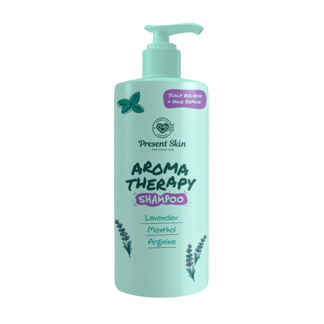 PRESENT SKIN AROMATHERAPY plaukų šampūnas, 500 ml