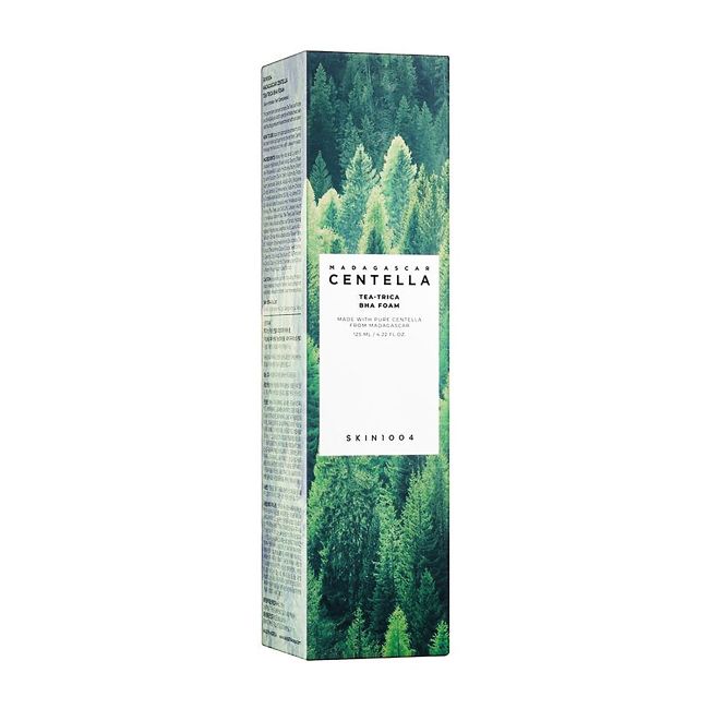 SKIN1004 MADAGASCAR CENTELLA TEA-TRICA BHA valomosios veido putos, 125 ml