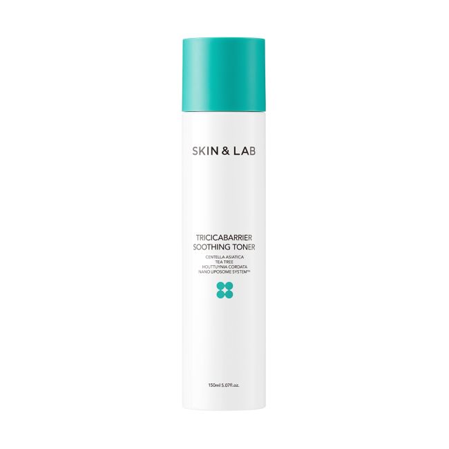 SKIN & LAB TRICICABARRIER SOOTHING veido tonikas, 150 ml