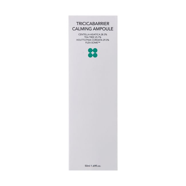 SKIN & LAB TRICICABARRIER CALMING AMPOULE veido priemonė, 50 ml