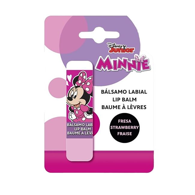 MINNIE STRAWBERRY lūpų balzamas, 4 g