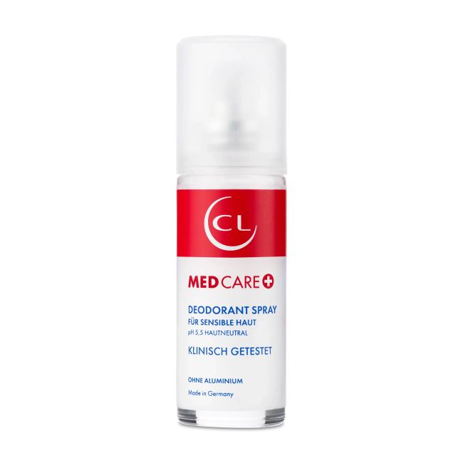 CL MED CARE+ purškiamasis dezodorantas, 20 ml
